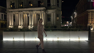 Public Places Nude: Ipswich Town Centre, England