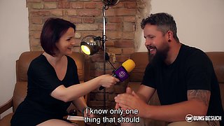 Sina Velvet's Young German Passion with Fan