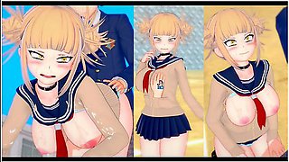 [hentai Game Koikatsu! ]have Sex With Big Tits My Hero Academia Himiko Toga.3dcg Erotic Anime Video