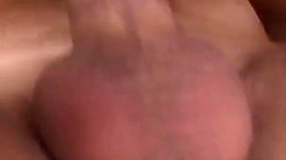 Massage the redheaded girl with a strap-on and then her ass