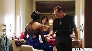 Vixen featuring Nicole Kitt's deep throat dirt