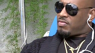 Curvy Black Slut with Saggy Massive Tits Rides BBC Monster and Gulps Drool