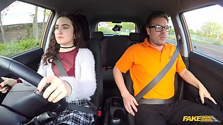 Ryan Ryder's secret surprise: driving like a pro with a wild cowgirl & spoon action!