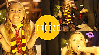 Time Stop Halloween: Witch Cosplay & Magic Spell