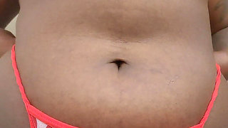 Huge Boobs Ebony Sucking & Licking Her Big Nipples