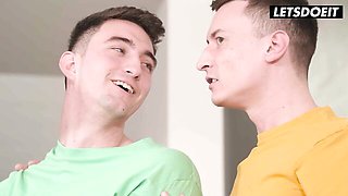 Big ass scene with cheerful Charlie Dean and Jimmy Bud from LetsDoeIt