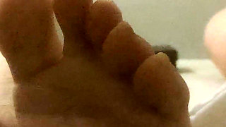 Friend Allowed Me to Fuck Her Feet While She's Playing