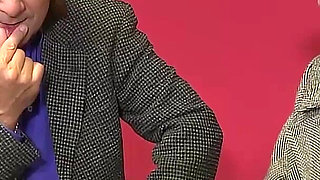 Sex Lucky Listig Blonde Sucking Cock Wild