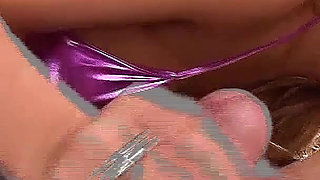 Blonde Asia skinny teen banged in the swinger club