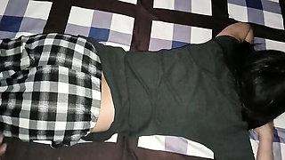 Old Man Fucks Muslim Girl Fatima's Tight Pussy While Alone at Home