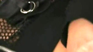 Seductive Brunette Fingers Herself to Ecstasy