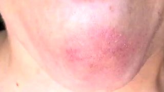 Amateur blowjob close up