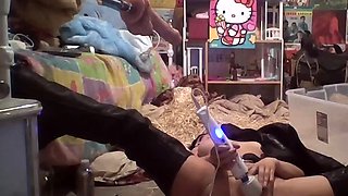 Japanese teen girl become sex toy