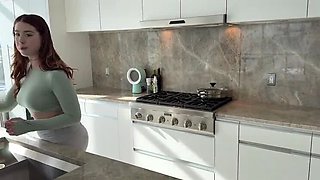 My Slut GF Cheated So I Fucked Her Hot Virgin Sister Rosie Rider's Big Tits POV