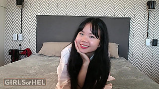 Butt Plug Girl Gets Kinky with Her Stepdad - BDSM Bondage, Rough Sex