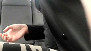 Blonde Ukrainian Girl Masturbates in Car on Webcam