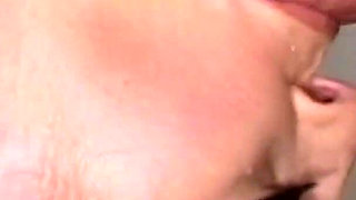 Hot MILF with huge boobs takes cock hardly in her ass