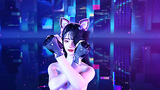 [mmd] Korean Super Beauty Queencard Shiny Skin with Perfect Body and Big Breasts