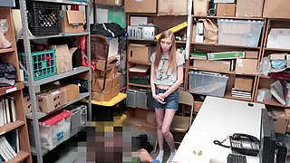 Ava's long locks sway as Justin dominates in their sleazy workplace rendezvous