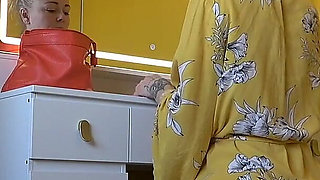 Your Mate’s MILF Catches You Watching: Lick My Pussy While You Jerk