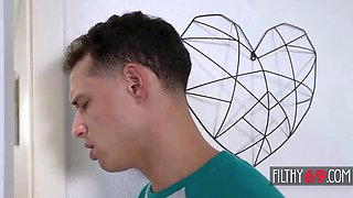 Monstrous boobies cougar get creampied by son-in-law - Alex Isadora