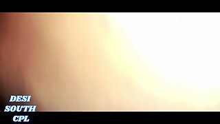 Indian Tamil Housewife Plowing Come in Mouth