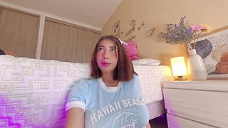 Me Follo a Turista Que Se Equivoco De Habitación Y Me Da Su Crema