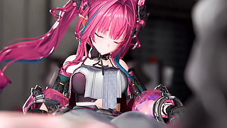 Arknights Endfield - Horny Yvonne Masturbation - 3D Hentai Animations