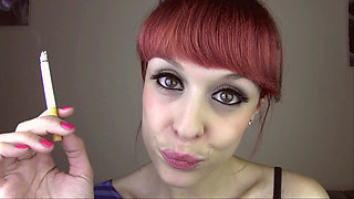 Smoking Fetish Extreme Close-up