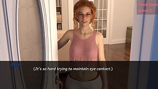 School girl (18+), adult cartoon, college student