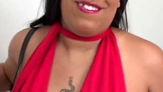 This Married Brunette Is Very Passionate, and Her Cuckolded Husband Can't Keep up