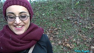 Public agent full gig - afghan women Tight Pussy too petite for gigantic dick