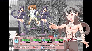 Curvy obese babe in wild porn games adventure