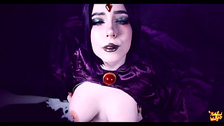 Teen Titans. Raven Gets Cumshot from Pussy to Mouth - MollyRedWolf