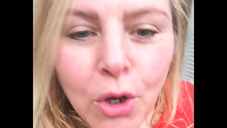 Flashing in the Warehouse for the Boys - BBW Ass & Tits