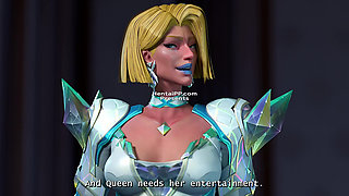 Emma Frost - Blowjob ( Cartoon Porn )