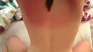 Brunette whore hardcore pov action