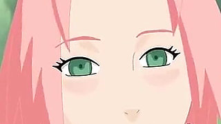 Naruto - Sakura Deep Throat Naruto, Sasuke, Kakashi and More!!! P44