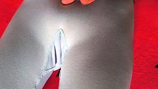 Stepbrother touches virgin teen sister's tight pussy in 4k homemade video