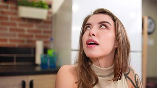 Inked beauty shows her nasty side in a lengthy anal porn movie