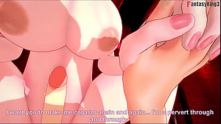 Shamsiel Shahar big boobs succubus hard sex - Kyonyuu Fantasy Series
