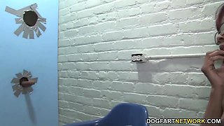 Ebony Teenager Becky Cohen Experiences On A Gloryhole Penis - Andy San Dimas