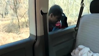 Ball-licking Busty Petite Ebony Fucks Bwc On Bus Free