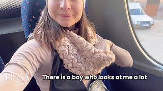 A Stranger Cum for Me in a Public Bus