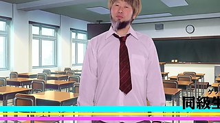 Japanese Teen In Uniform Banged Sideways