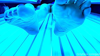 Webcam amateur tasha sky entertains a voyeurs foot fetish w