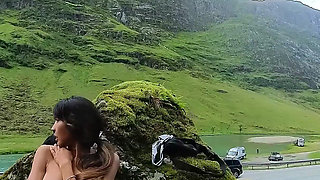 Masturbation with a Beautiful Views