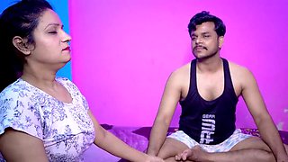 Desi Teacher Yoga Doggy Style Me