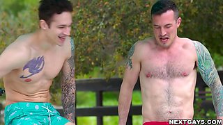 Jayden and Derek develops sexual connection