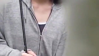 Cosplay Date. Shy Girl on a Daring Outdoor Stroll Part4